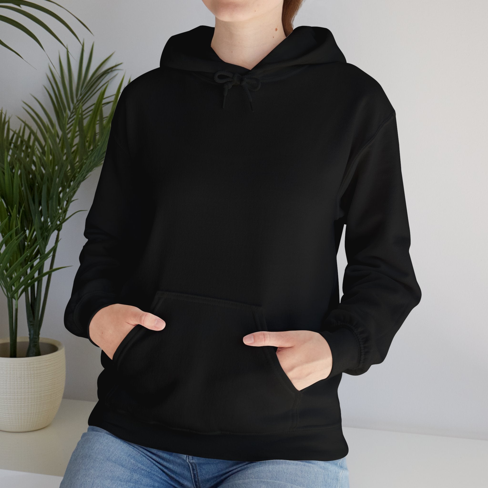 Blank Black Oversized Hoodie Unisex