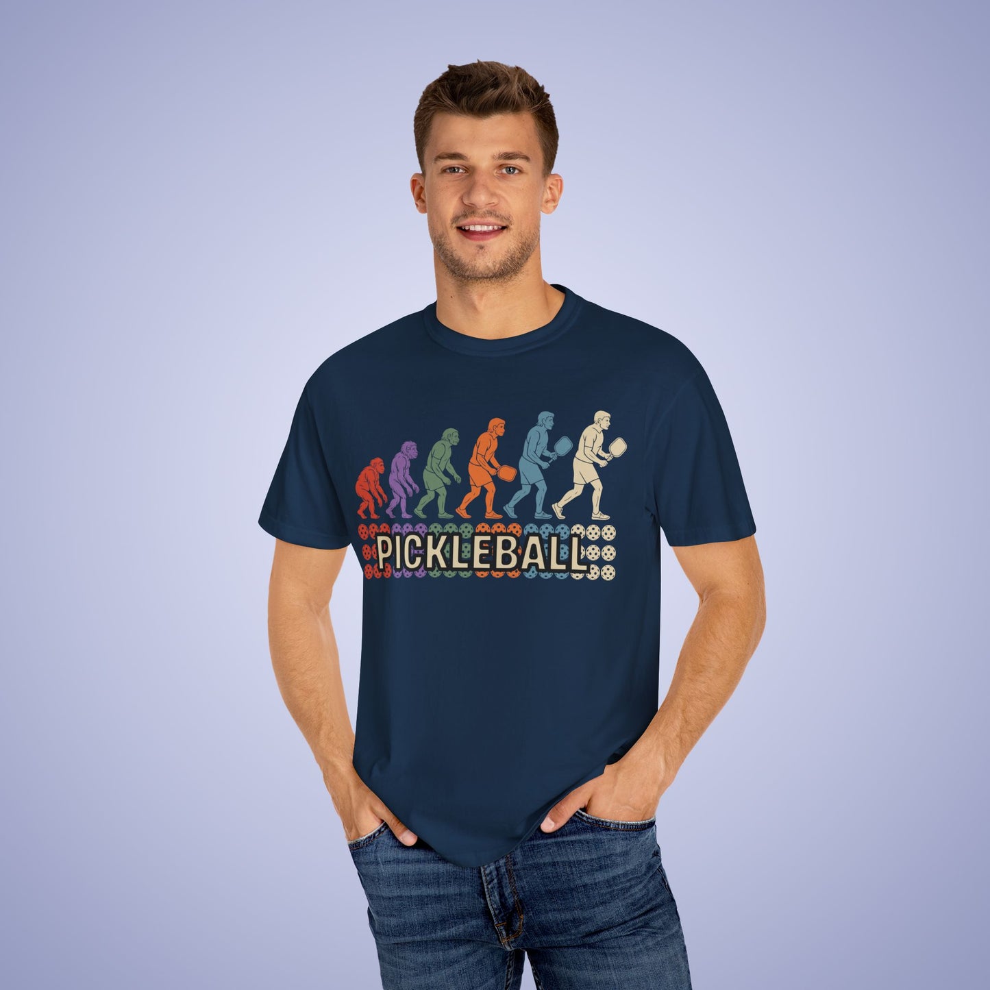 The Evolution of Pickleball Comfort Colors T Shirt Unisex