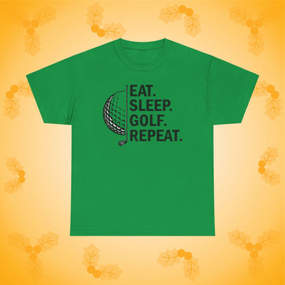 Eat Sleep Golf Repeat Unisex T-Shirt