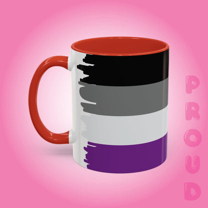 Asexual Paint Style Coffee Mug