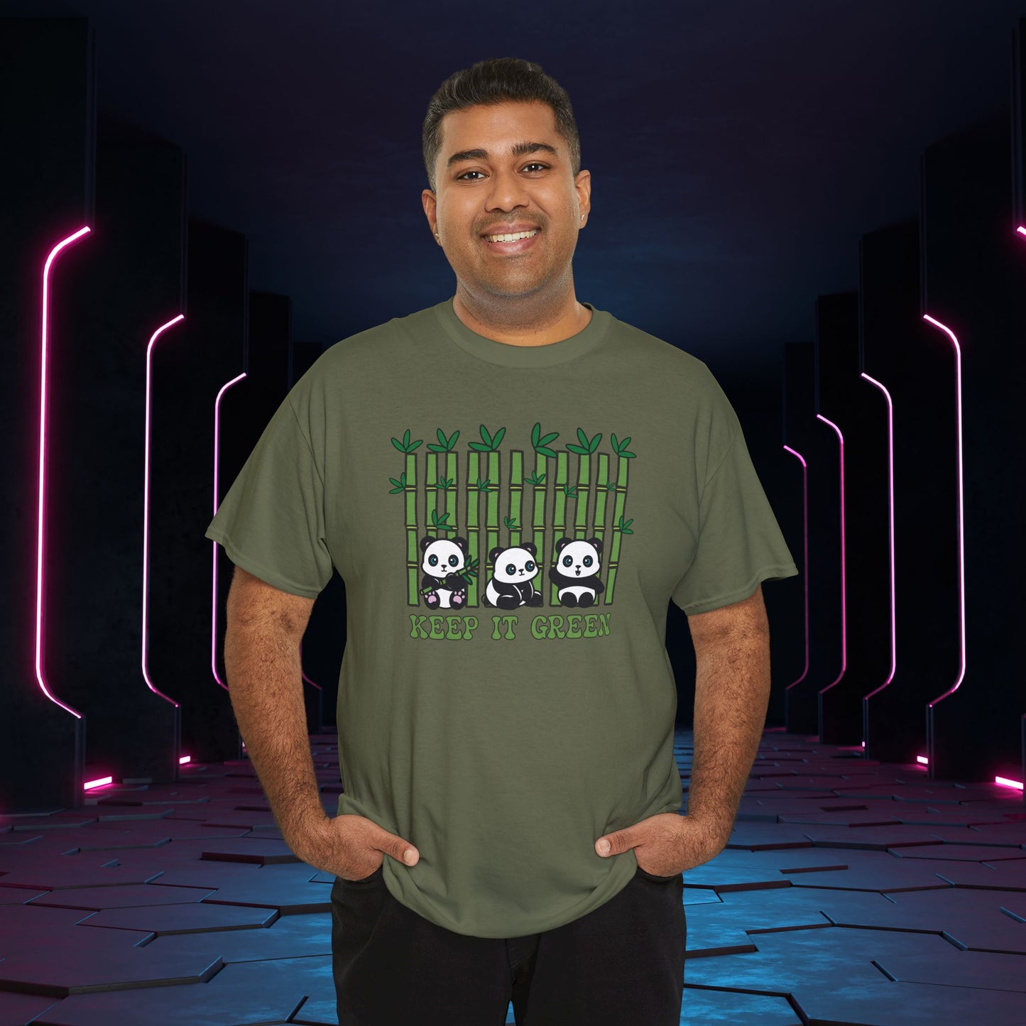Keep It Green National Panda Day Unisex T Shirt
