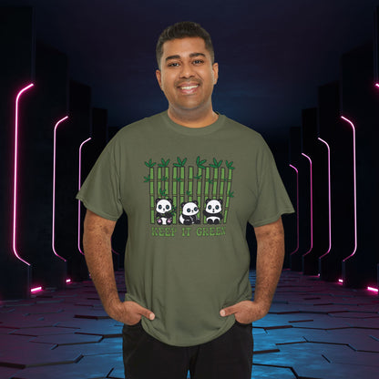 Keep It Green National Panda Day Unisex T Shirt