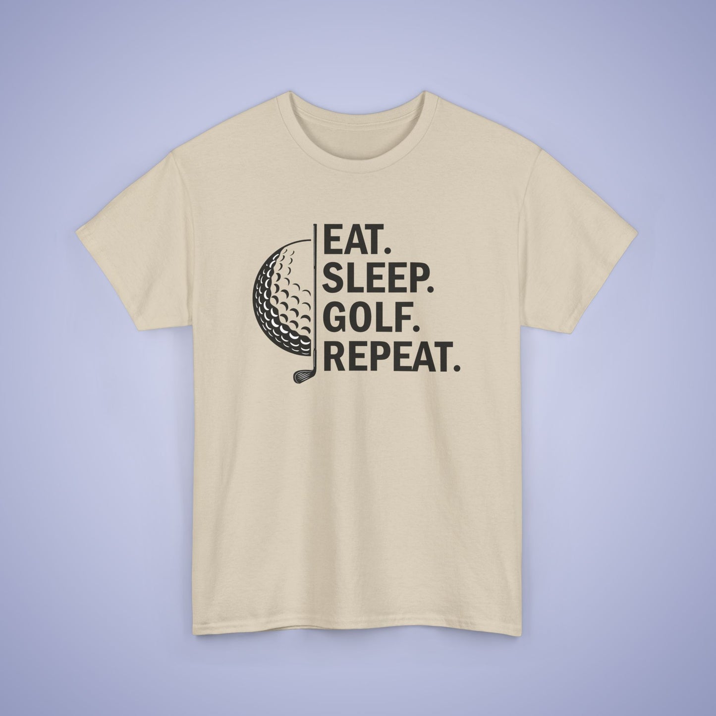 Eat Sleep Golf Repeat Unisex T Shirt