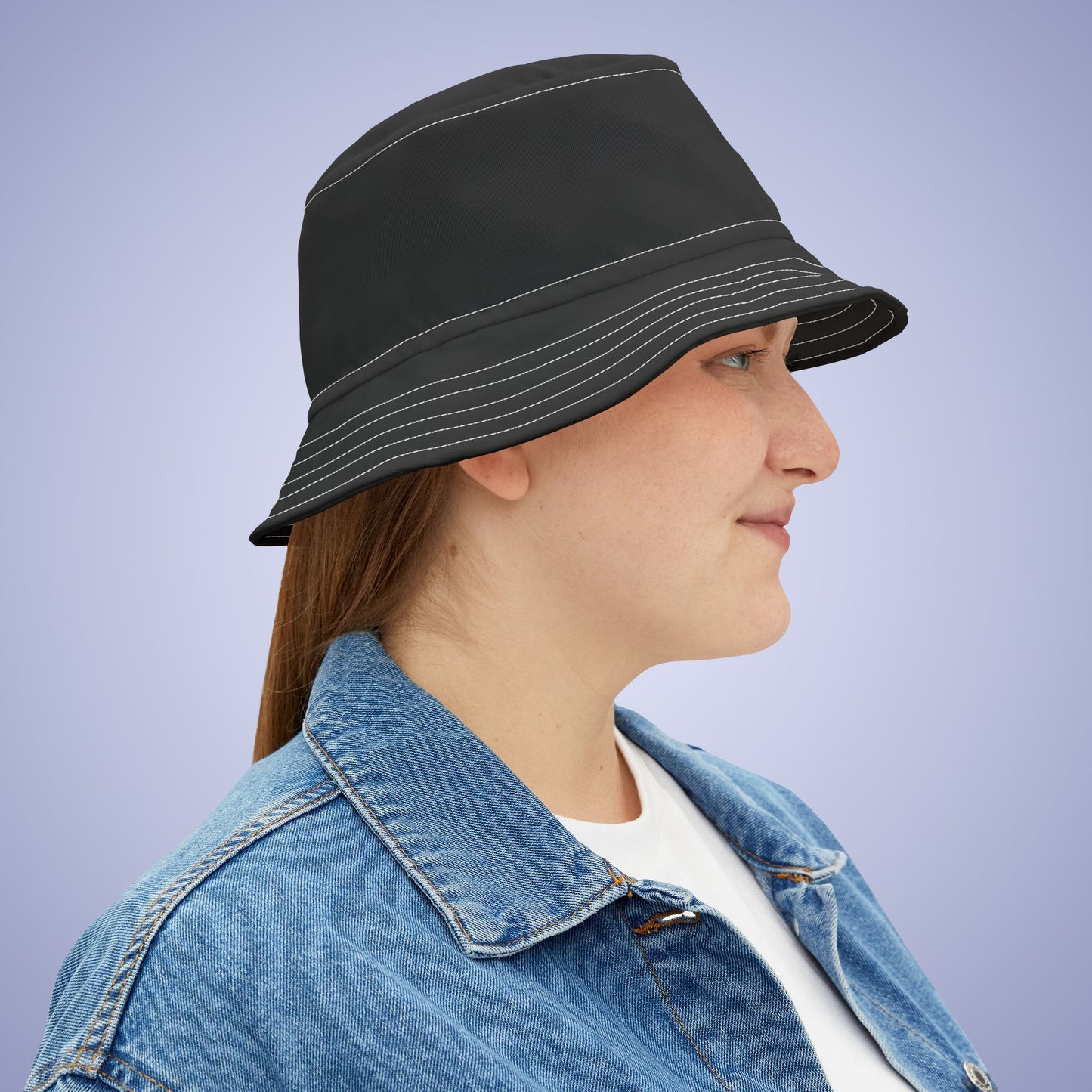 Black Unisex Bucket Hat