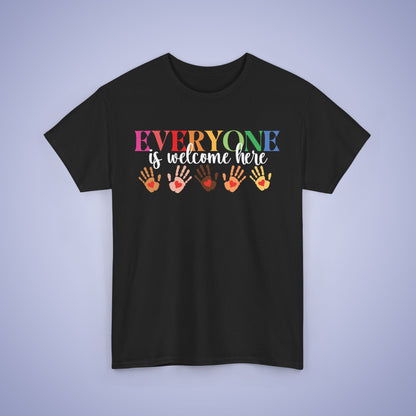 Everyone is Welcome Here Unisex T-Shirt