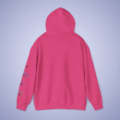 This Mother Wears her Heart on her Sleeve Unisex Hoodie Personalized
