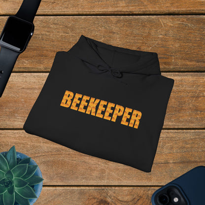 Bee Keeper Sweet As Honey Honeycomb Word Art Design Hoodie Sweatshirt