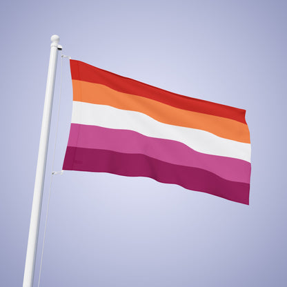Lesbian Pride Month Flag Banner Small Medium & Large