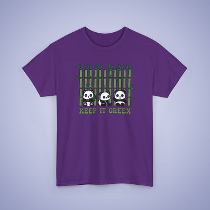 Keep It Green National Panda Day Unisex T Shirt