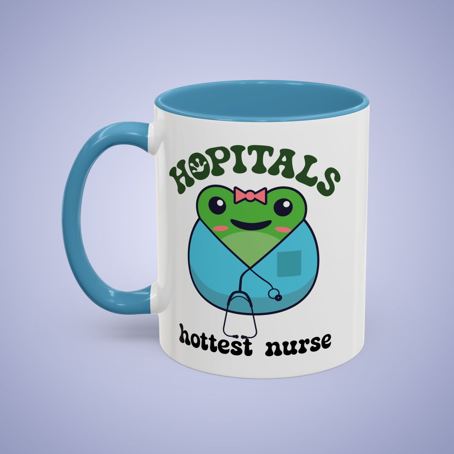 Hopitals Hottest Nurse Frog Lover Gift Coffee Mug Ceramic