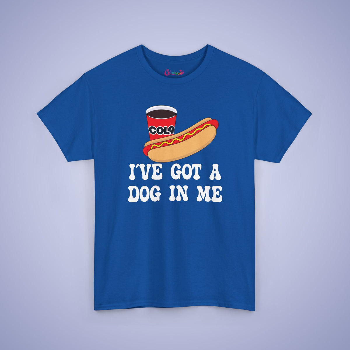 I've Got a Dog in Me Funny Hot Dog T-Shirt | Hot Dog Lover Gift White