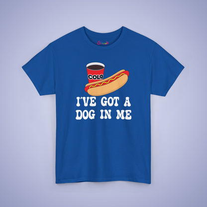 I've Got a Dog in Me Funny Hot Dog T-Shirt | Hot Dog Lover Gift White