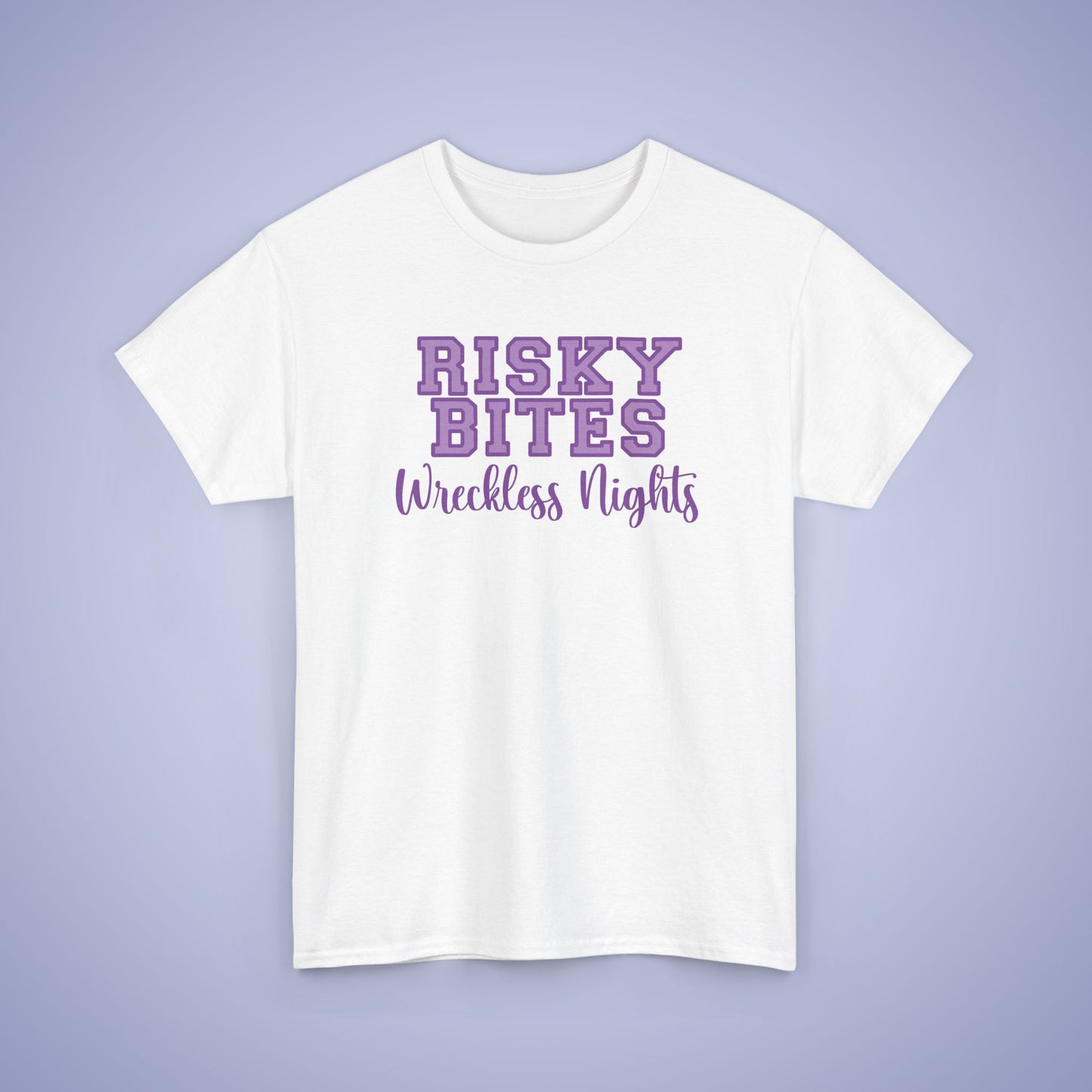 Risky Bites Wreckless Nights IBS Awareness Month Unisex T Shirt