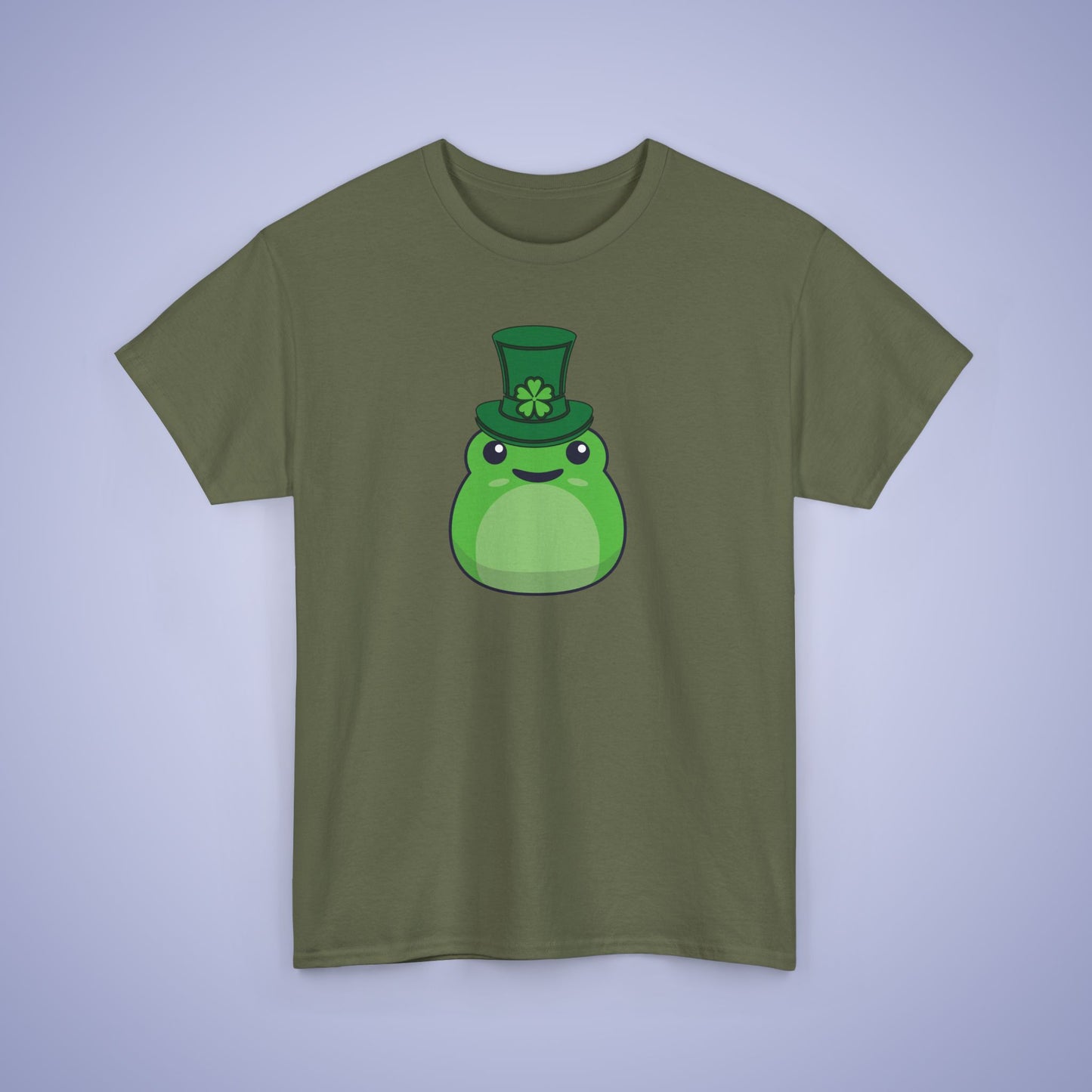 St Patrick's Day Graphic Tee Frog Lover Gift Unisex T Shirt