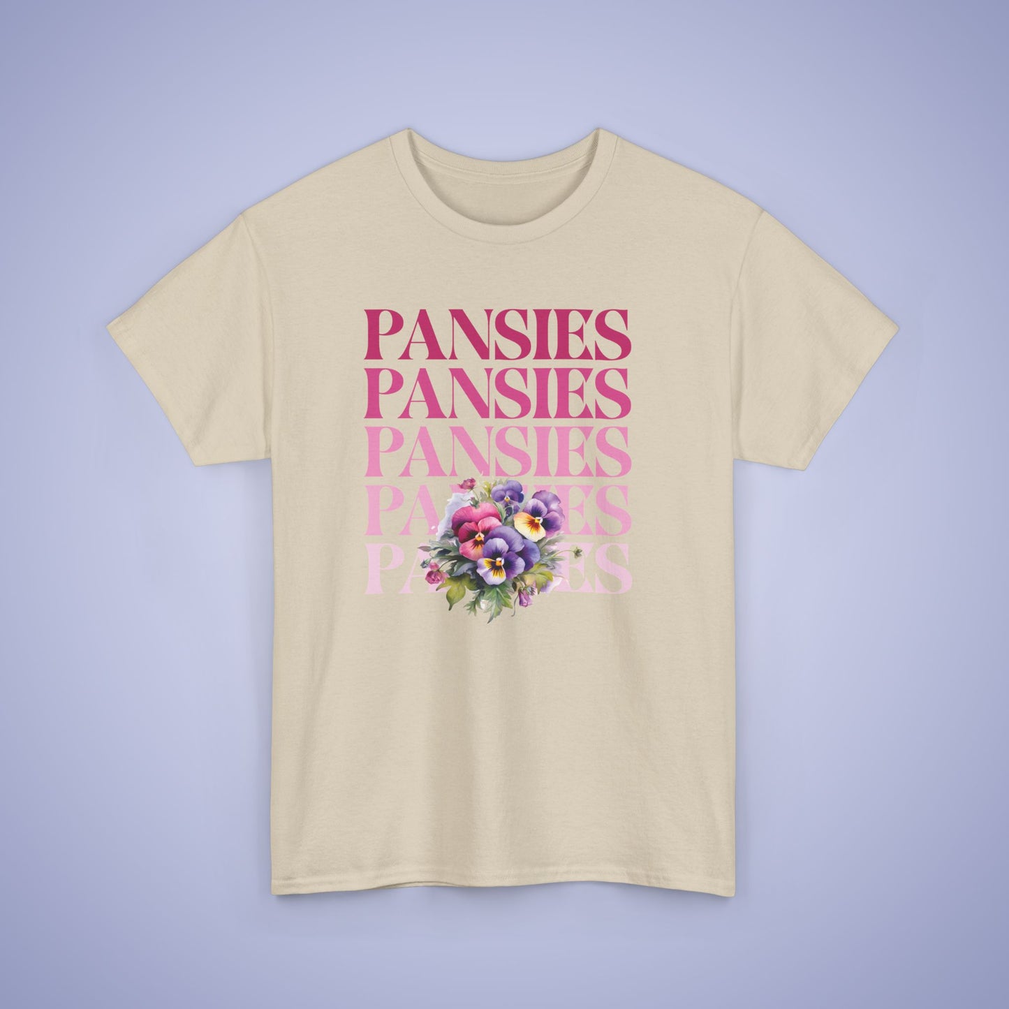 Pansies Unisex T-Shirt