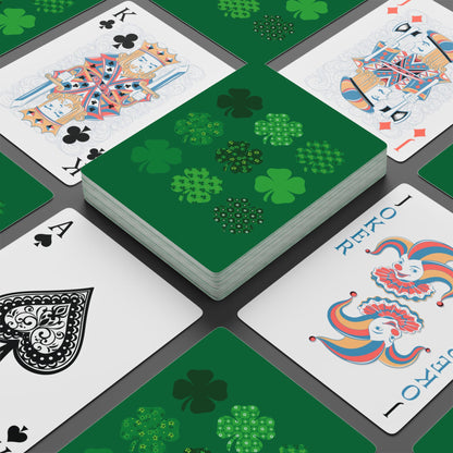 Unique Poker Playing Cards Set - St. Patrick's Day Theme