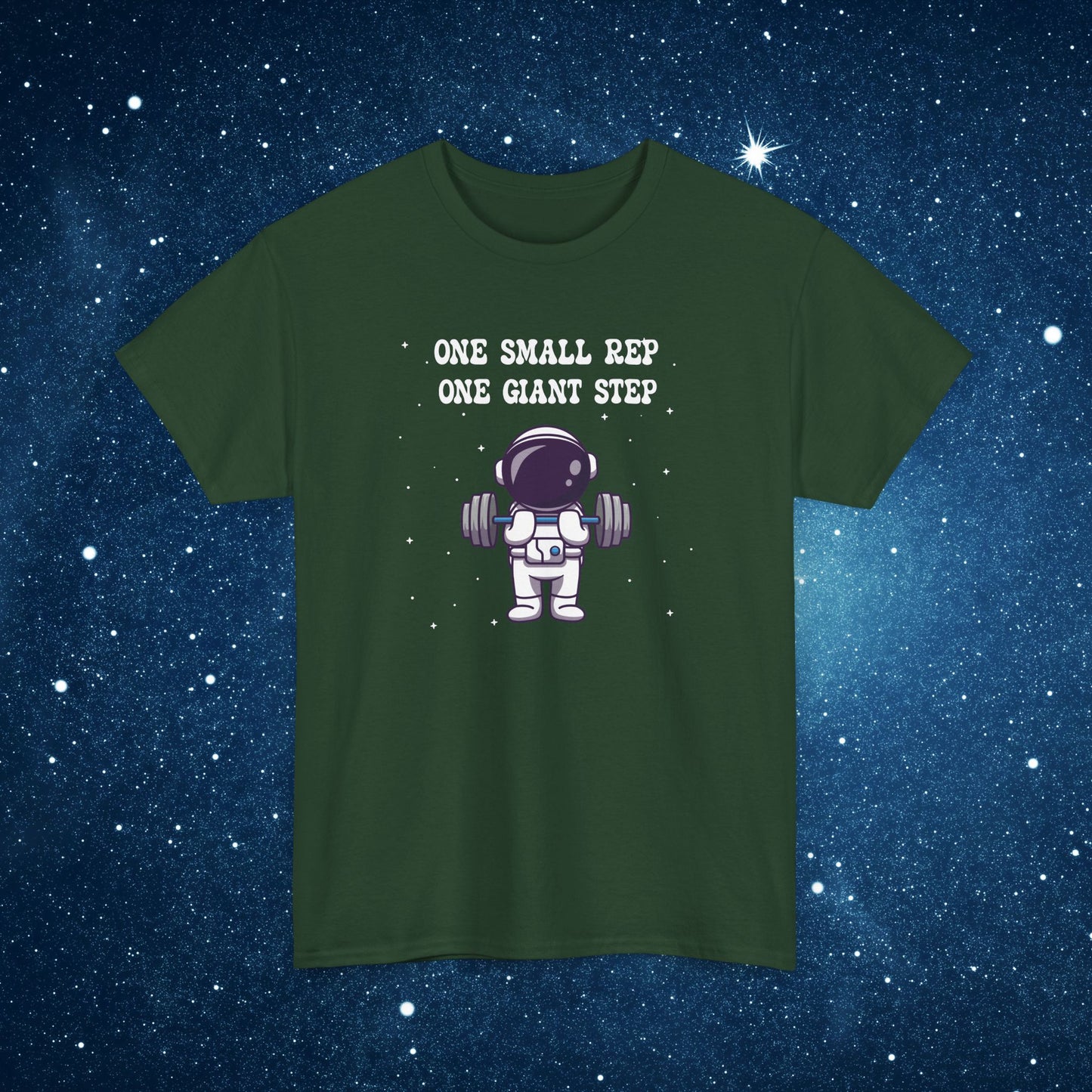 One Small Rep One Giant Step National Astronaut Day Unisex Graphic T Shirt