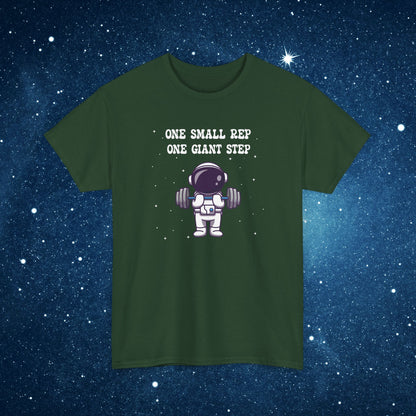 One Small Rep One Giant Step National Astronaut Day Unisex Graphic T Shirt