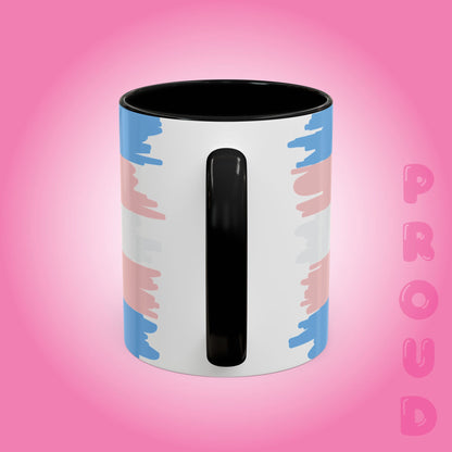 Transgender Paint Style Coffee Mug