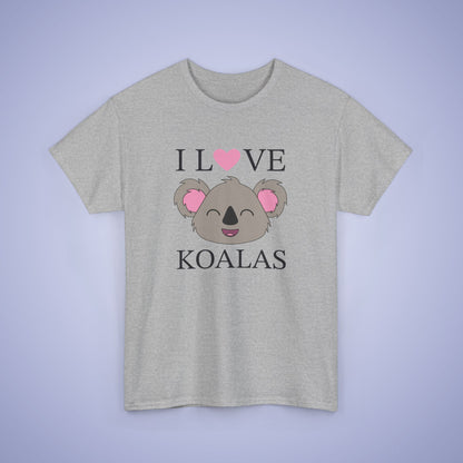I Love Koalas Unisex T Shirt