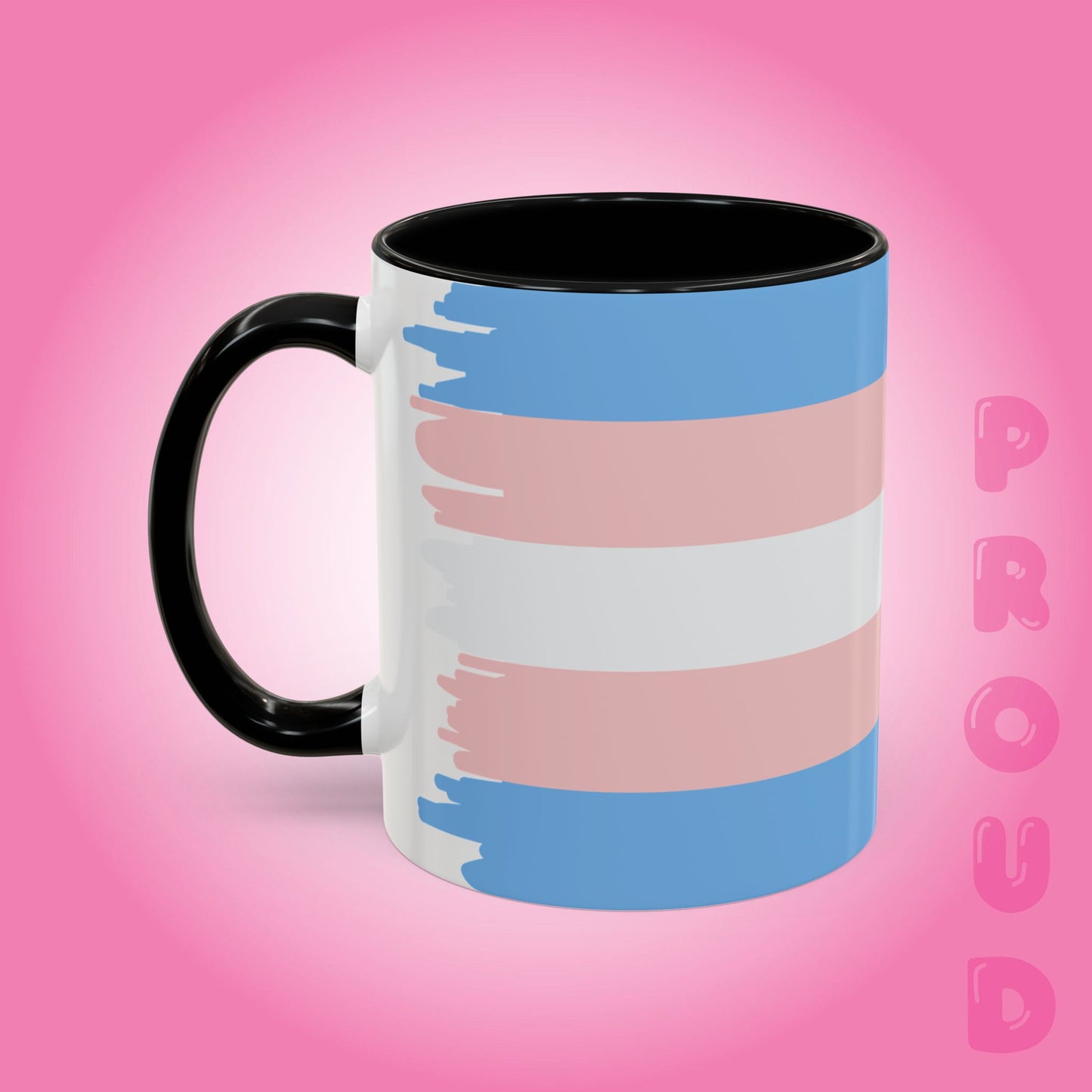 Transgender Paint Style Coffee Mug