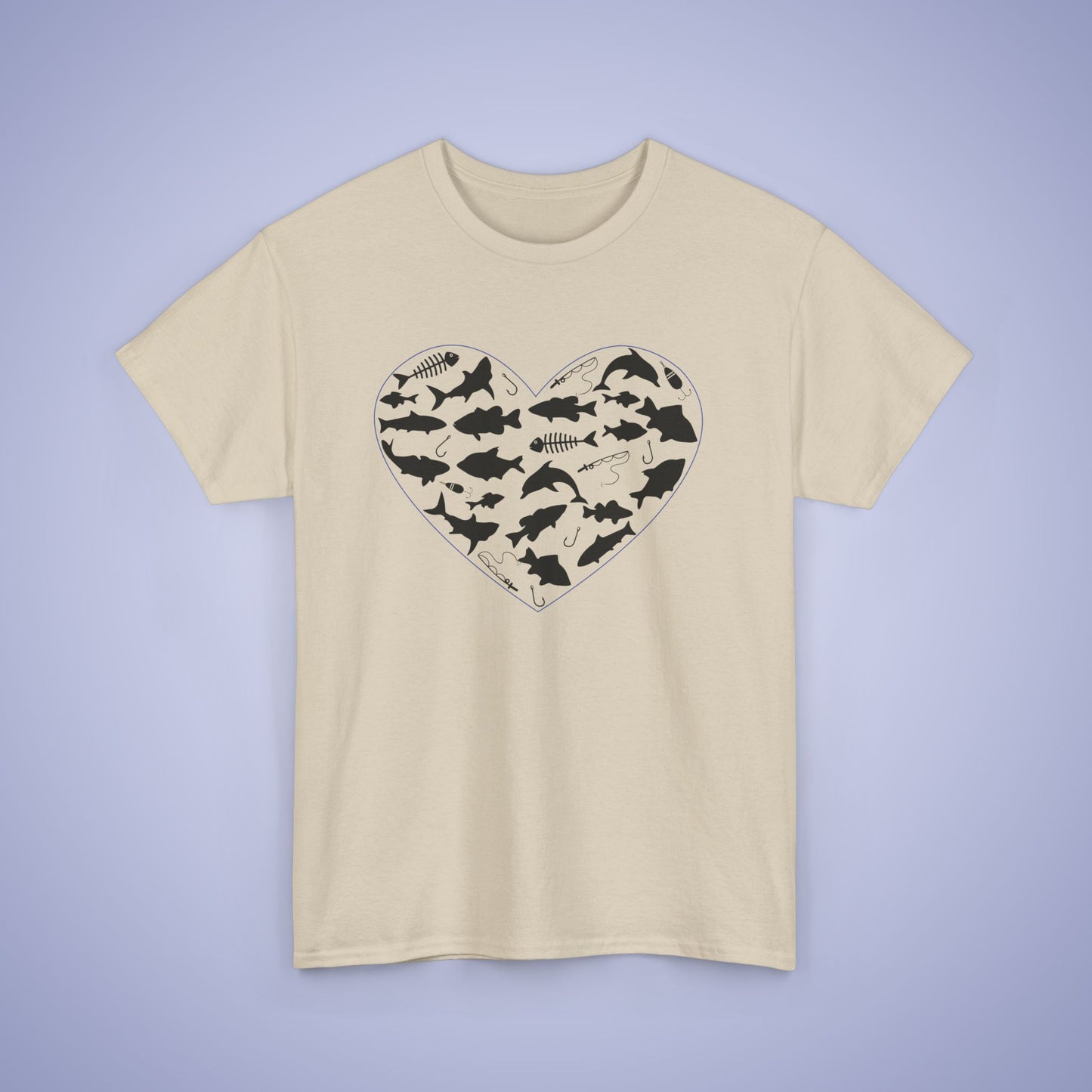 A Heart Full of Fish Unisex T-Shirt