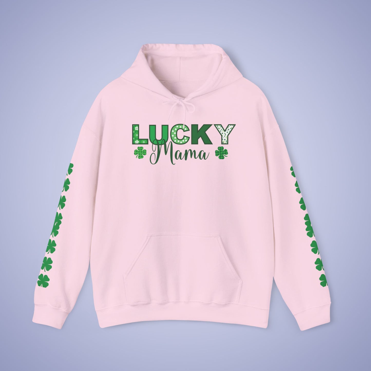 Lucky Mama St Patricks Day Unisex Hoodie Sweatshirt