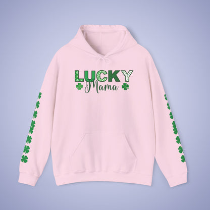 Lucky Mama St Patricks Day Unisex Hoodie Sweatshirt