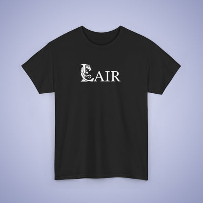 Lair Word Art Text Dragon Lover Unisex T Shirt