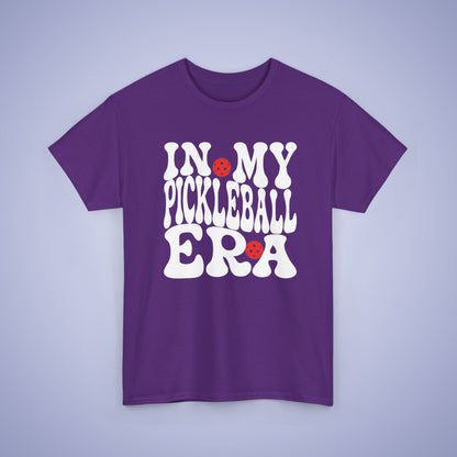 In My Pickleball Era Funny Pickleball T Shirt White Graphic Design