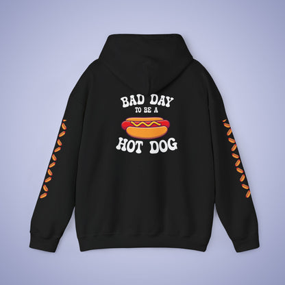 Its A Bad Day To Be A Hot Dog Funny Hoodie Sweatshirt Unisex Dark