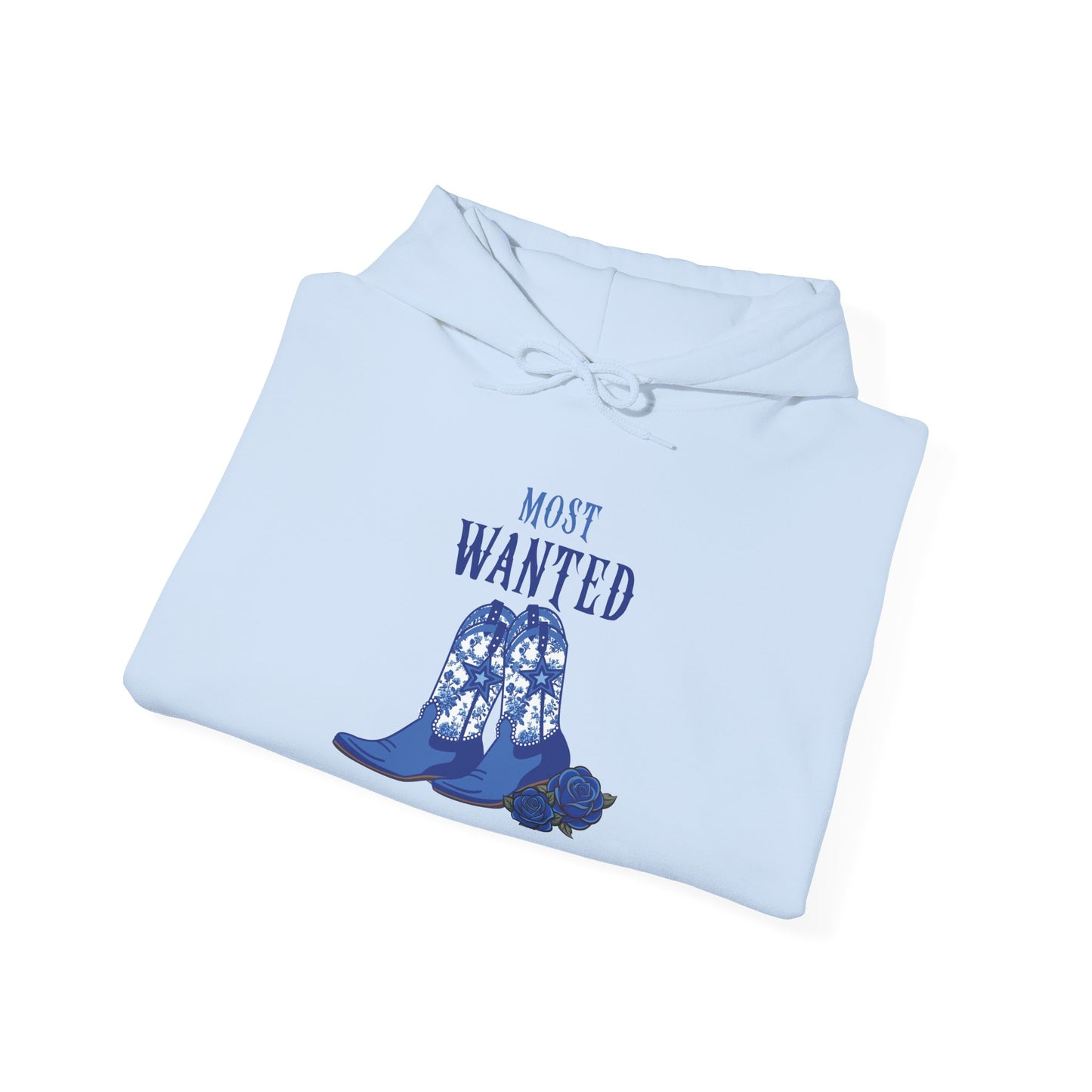 Most Wanted Mothers Day Unisex Hoodie Chinoiserie Floral Cowgirl Boots