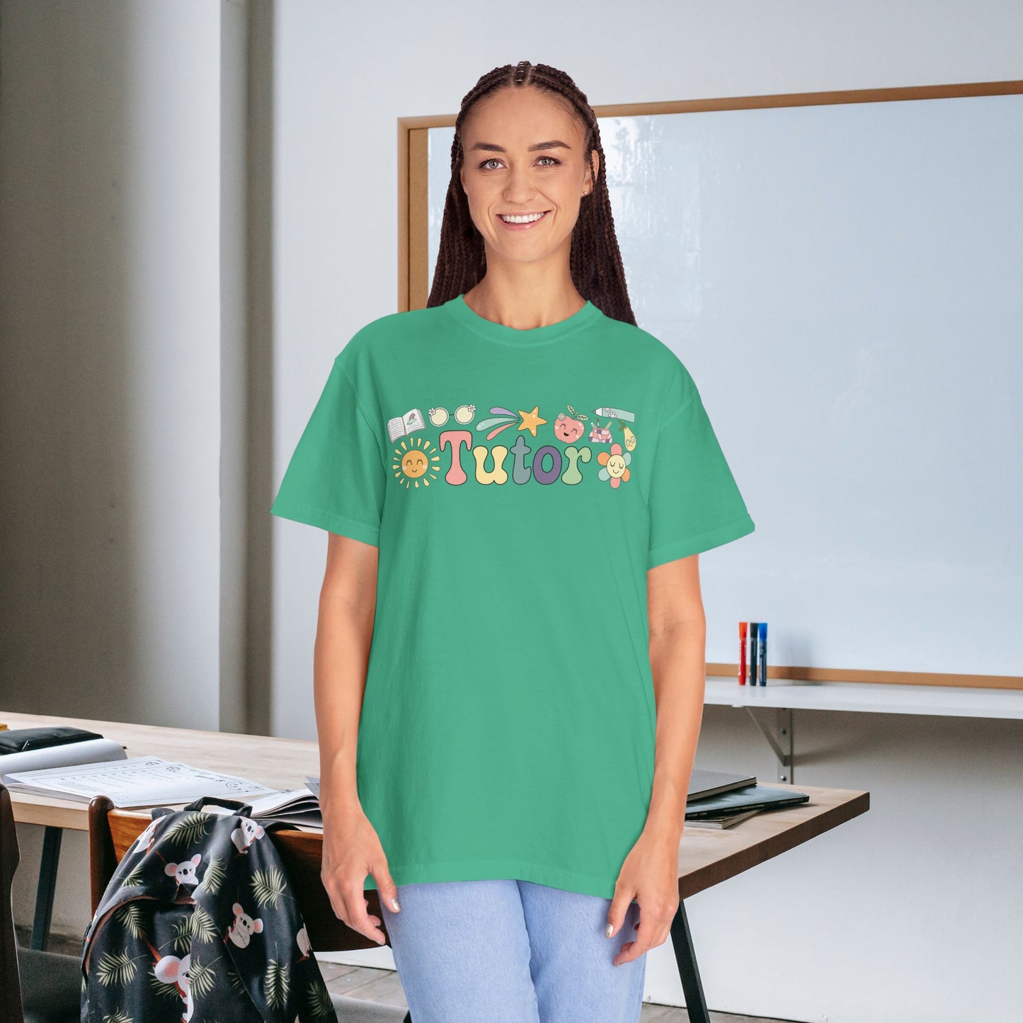 Tutor Teacher T Shirt Retro Comfort Colors Unisex Back to School