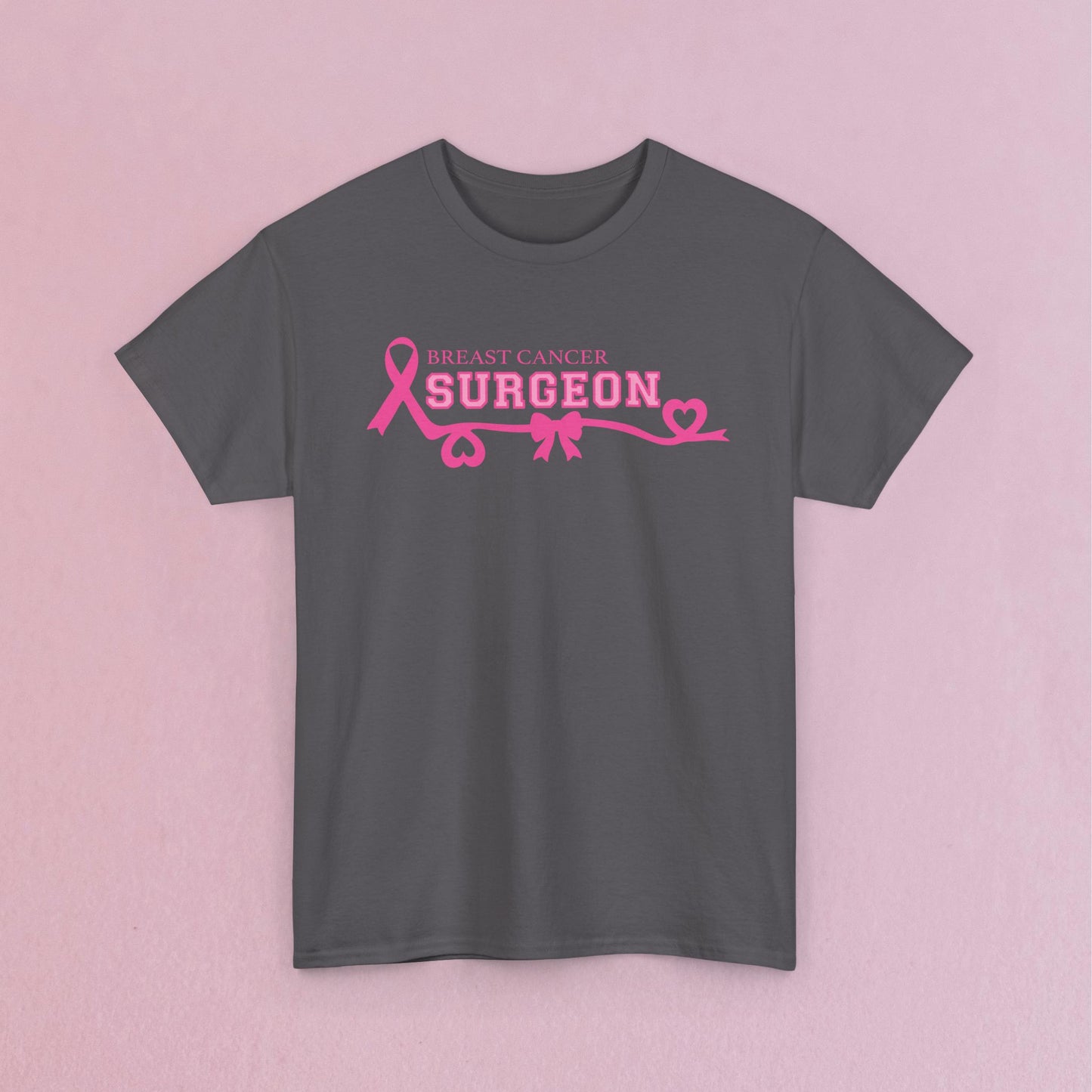 Breast Cancer Surgeon Awareness & Support Doctor Nurse Unisex T Shirt