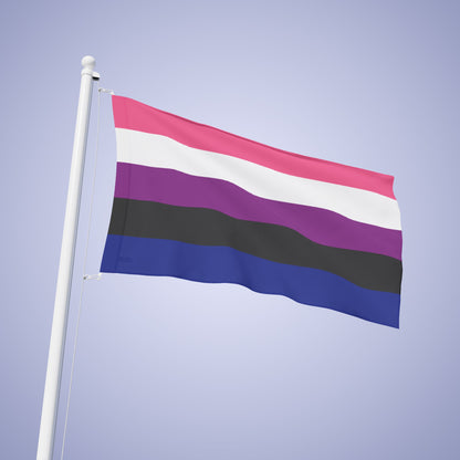 Gender Fluid Pride Month Flag Banner Small Medium & Large