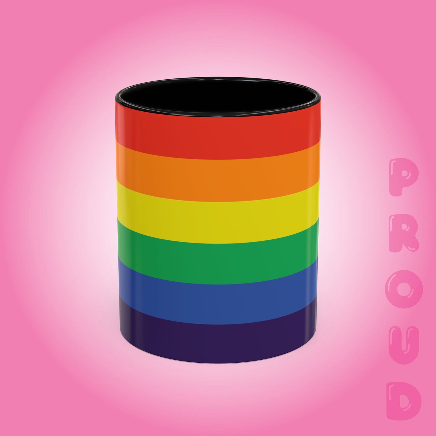 Pride Paint Style Coffee Mug