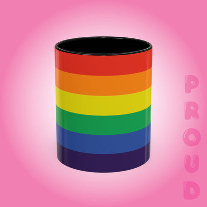 Pride Paint Style Coffee Mug