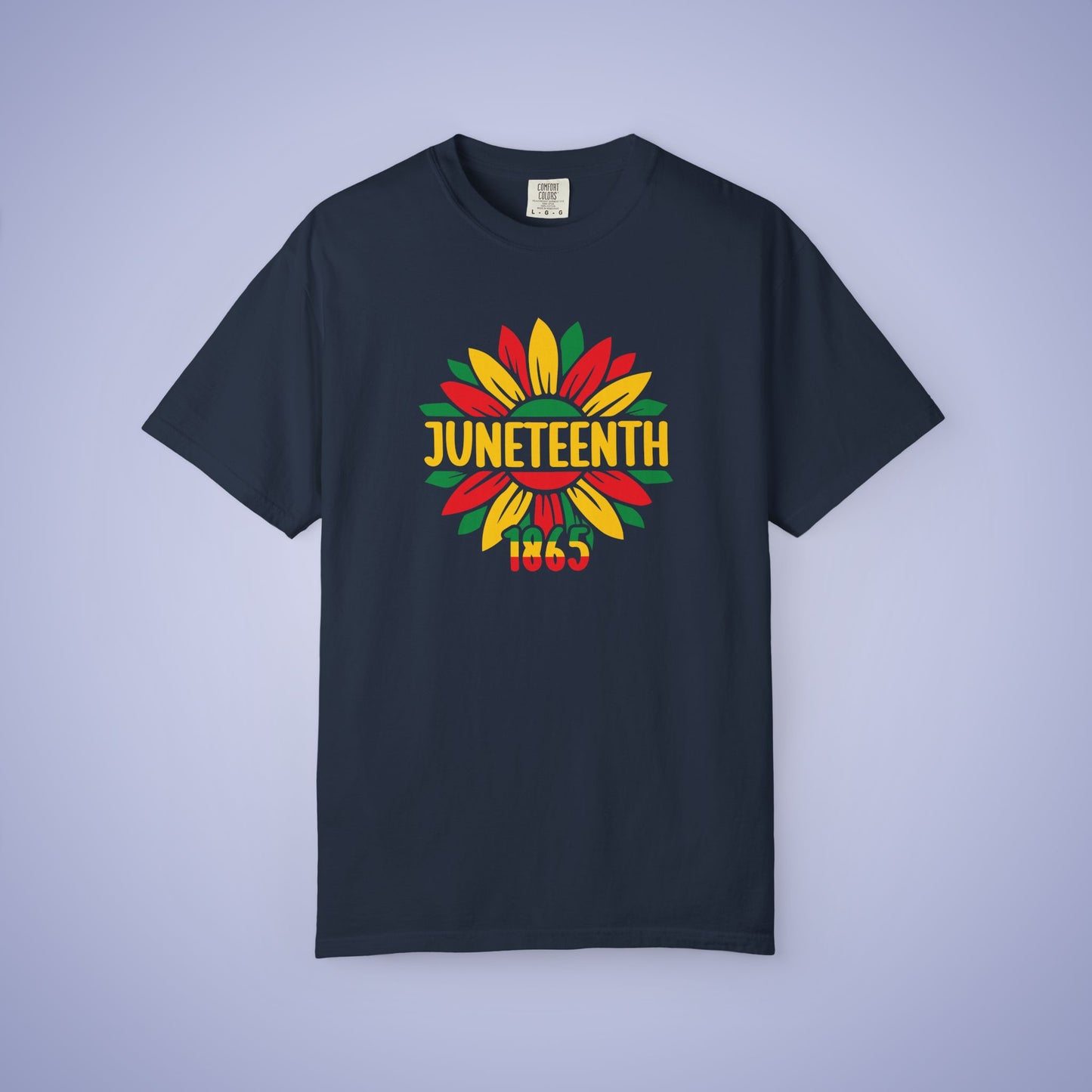 Flower Juneteenth 1865 Comfort Colors T Shirt Unisex