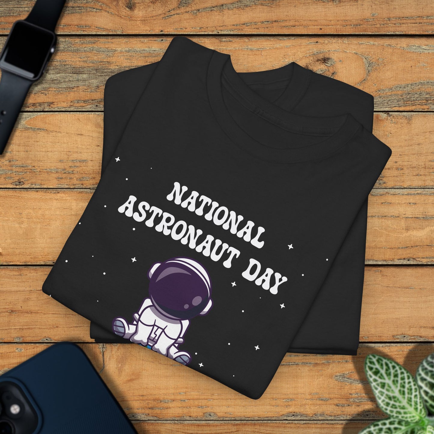 National Astronaut Day Unisex Graphic T Shirt