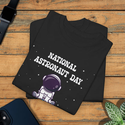 National Astronaut Day Unisex Graphic T Shirt