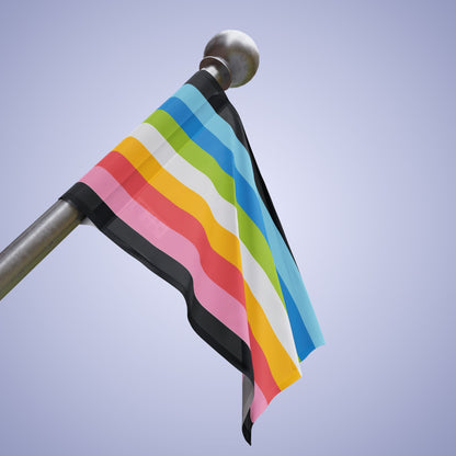 Queer Pride Month Flag Banner Small Medium & Large