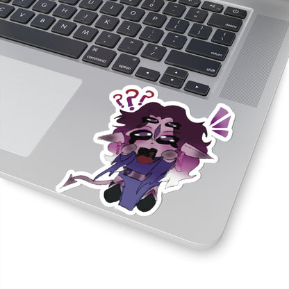 Morticia Chibi Cry Sticker - Into the Cataclysm