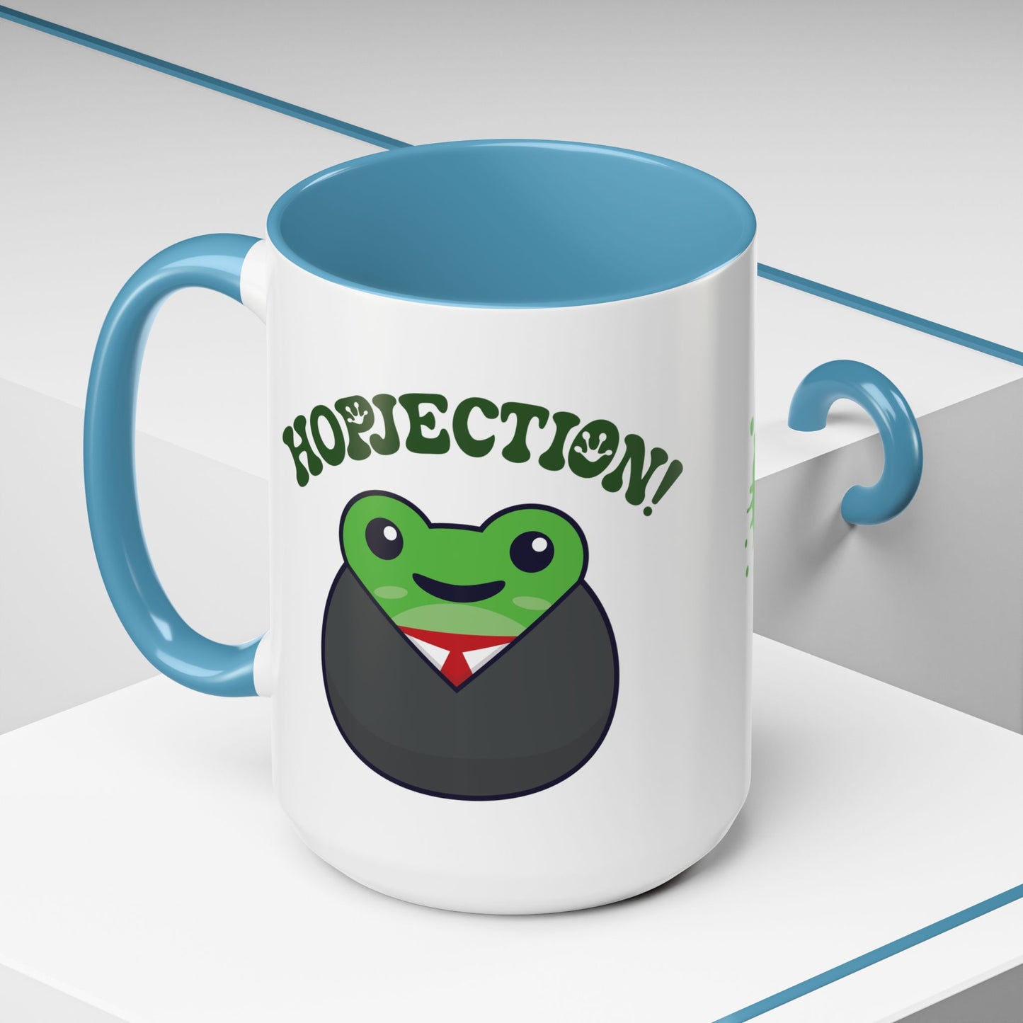 Hopjection Lawyer Judge Frog Lover Gift Coffee Mug Ceramic