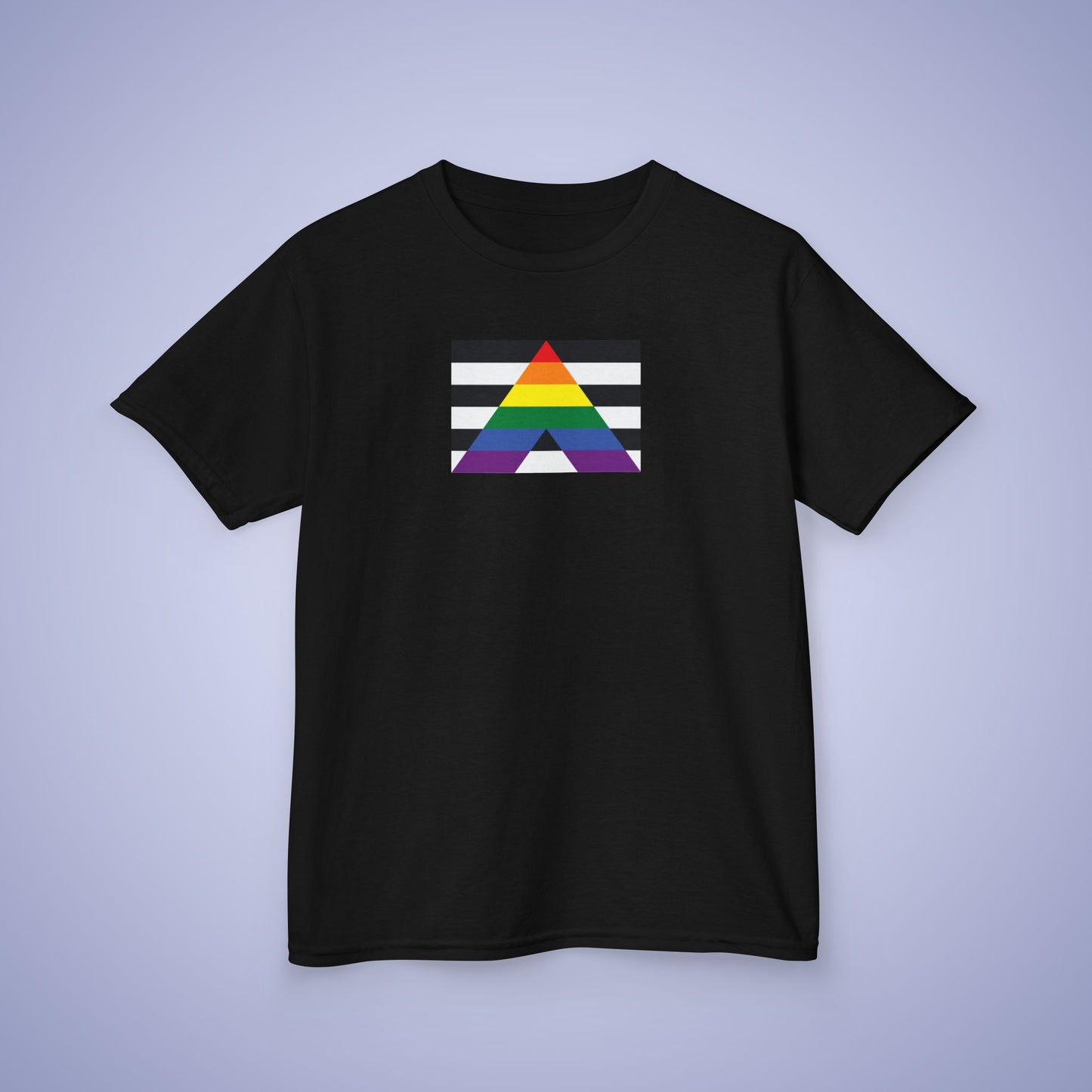 Straight Ally Pride Kids Cotton T Shirt LGBTQ Pride Month