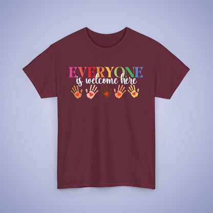 Everyone is Welcome Here Unisex T-Shirt