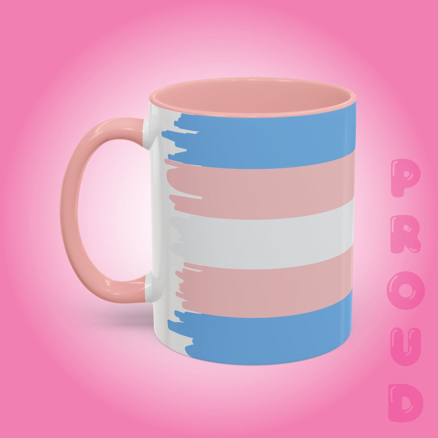 Transgender Paint Style Coffee Mug