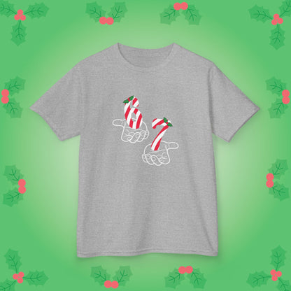 Candy Cane Christmas 67 Tee Fun Trending Kids Cotton T Shirt Six Seven Youth