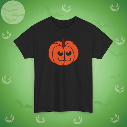 Jackolantern Cat Face Halloween Pumpkin  Unisex T Shirt