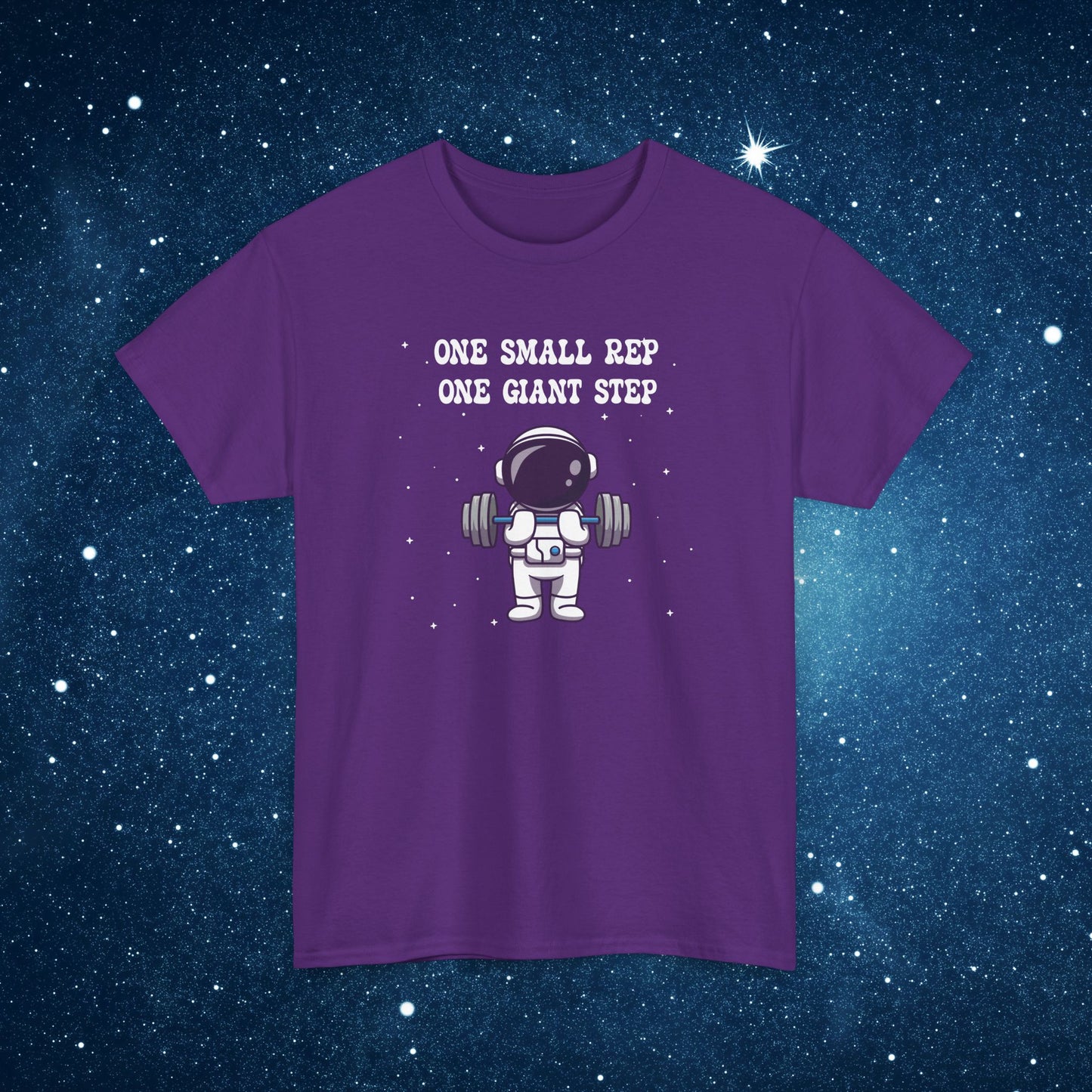 One Small Rep One Giant Step National Astronaut Day Unisex Graphic T Shirt