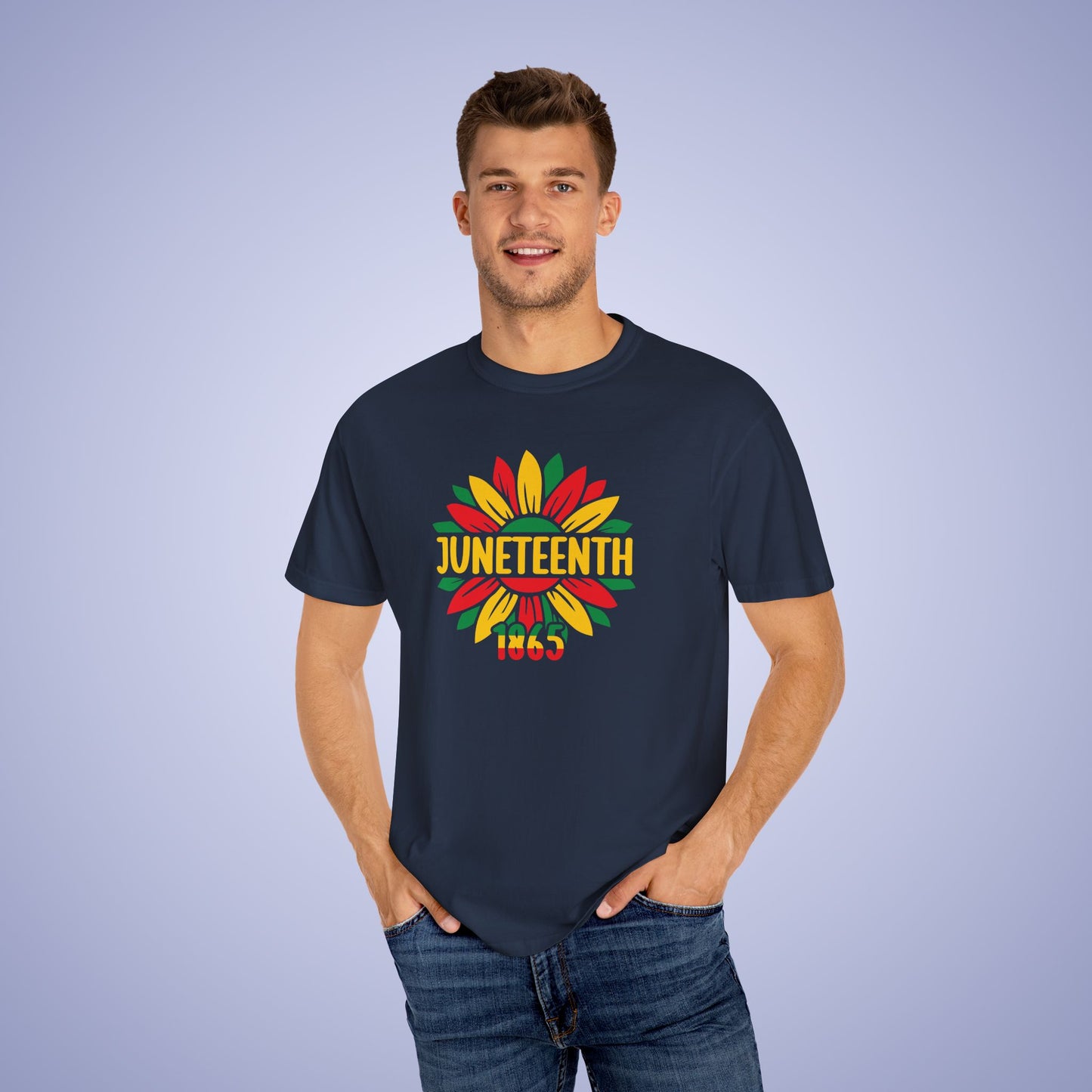 Flower Juneteenth 1865 Comfort Colors T Shirt Unisex